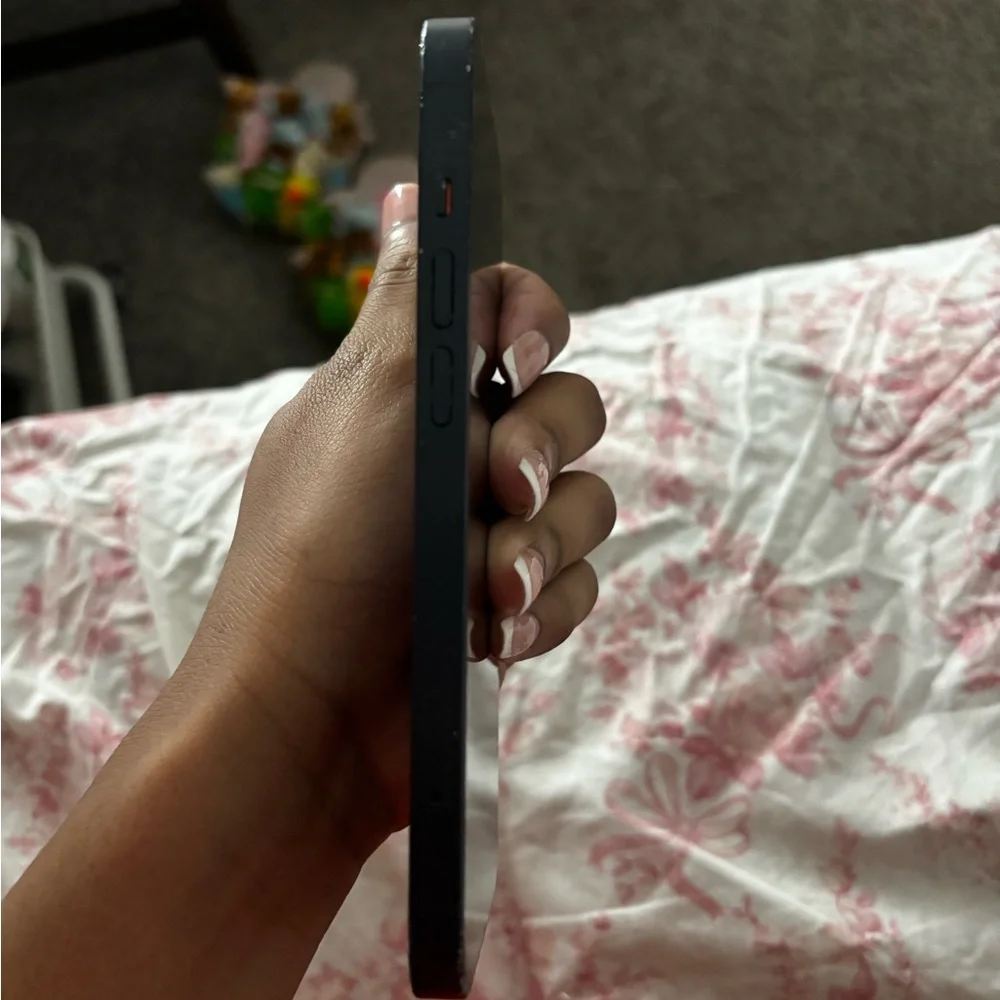 Apple Smartphone with Black Frame